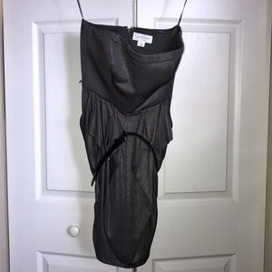 Strapless Jessica Simpson dress